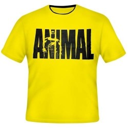 UNIVERSAL T-shirt ANIMAL kolor żółty